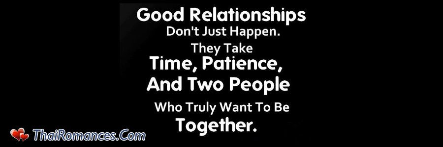 dating relationships take time for success