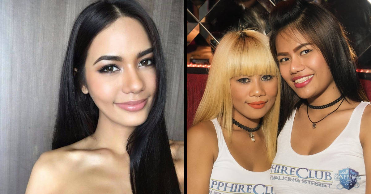 makeup styles of a good thai girl and a thai prostitute